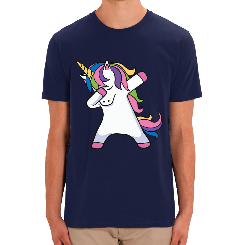 T-shirt enfant Licorne Dab – T-shirt licorne drôle pour garçon et fille