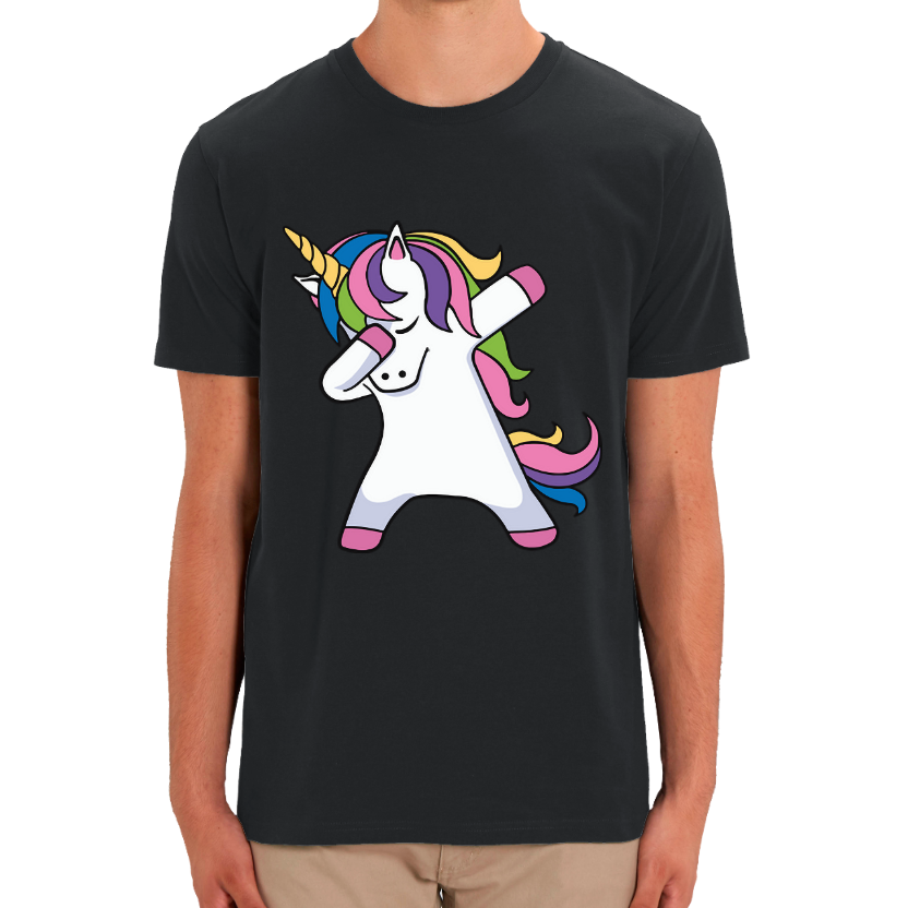 T-shirt enfant Licorne Dab – T-shirt licorne drôle pour garçon et fille