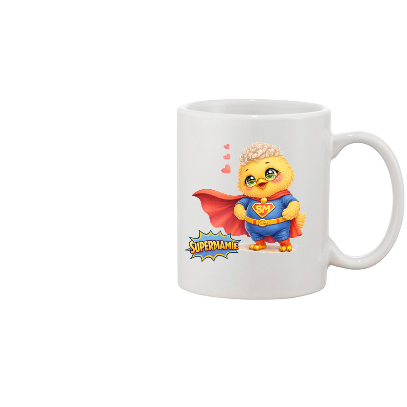 Mug “Super Mamie” – Cadeau Fête des Grands‑Mères