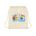 Sac à dos à cordon « Super Mamie nageuse »