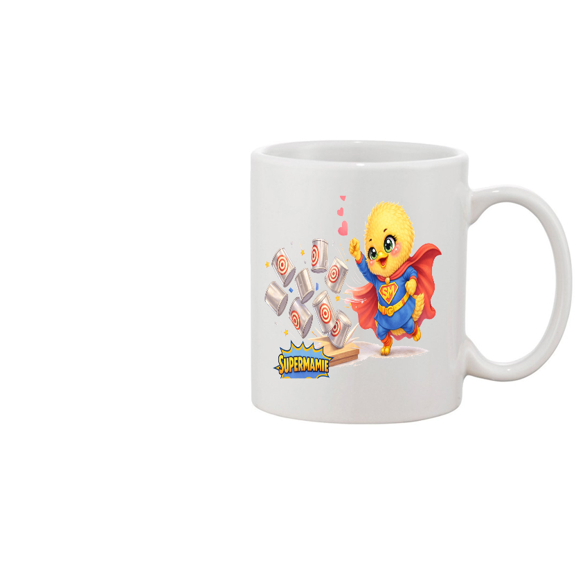 Mug “Super Mamie” – Cadeau pour Fête des Grands‑Mères