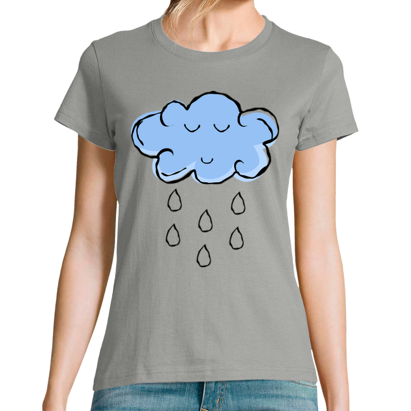 T-shirt Licorne Mignonne Femme – Imprimé de Qualité