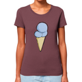 T-shirt « Glace de licorne » Femme – Imprimé en France