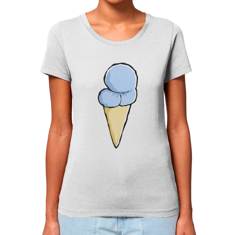 T-shirt « Glace de licorne » Femme – Imprimé en France